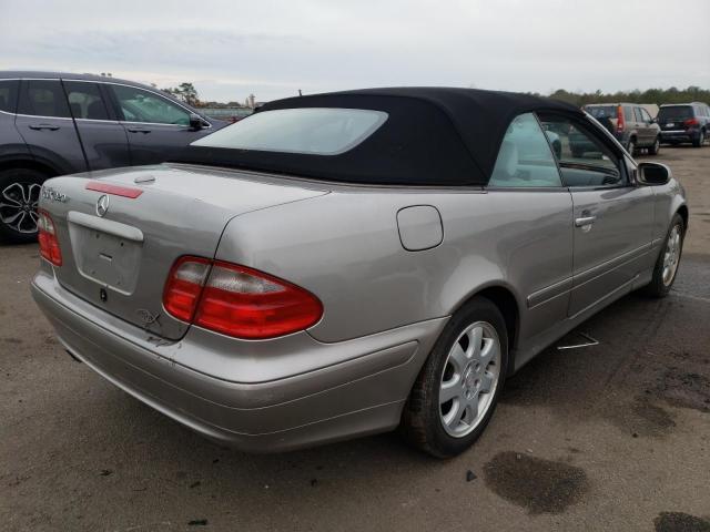 WDBLK65G43T134298 - 2003 MERCEDES-BENZ CLK 320 SILVER photo 3