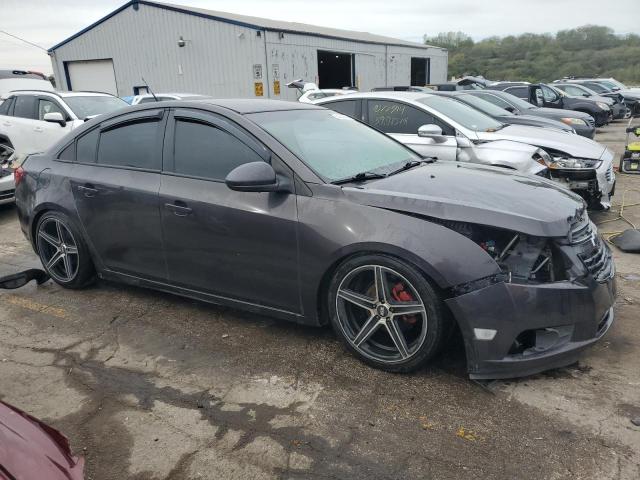 1G1PA5SHXE7167632 - 2014 CHEVROLET CRUZE LS GRAY photo 4