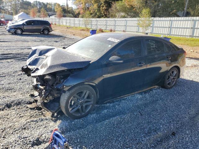 3KPF34AD7ME383278 - 2021 KIA FORTE GT LINE BLACK photo 1