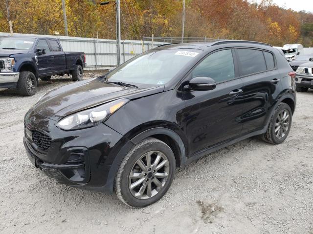 KNDP6CACXM7934719 - 2021 KIA SPORTAGE S BLACK photo 1