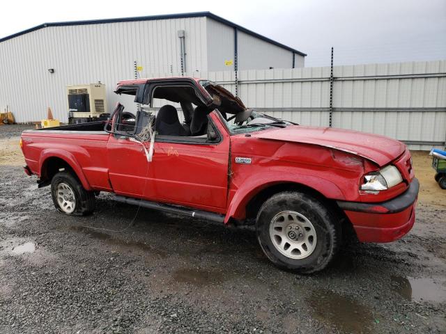 4F4YR16U72TM01949 - 2002 MAZDA B3000 CAB PLUS RED photo 4