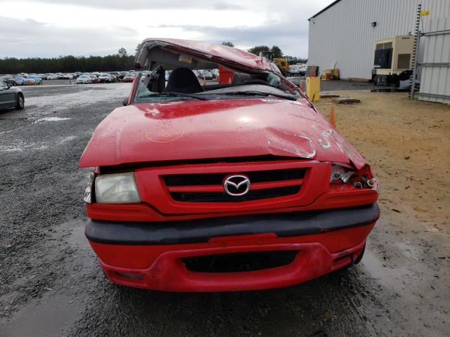 4F4YR16U72TM01949 - 2002 MAZDA B3000 CAB PLUS RED photo 5