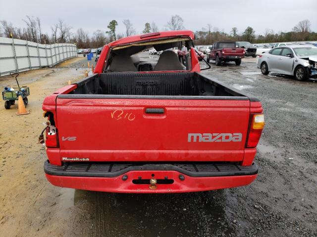 4F4YR16U72TM01949 - 2002 MAZDA B3000 CAB PLUS RED photo 6