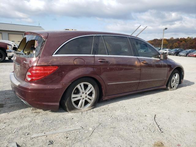 4JGCB22E68A076660 - 2008 MERCEDES-BENZ R 320 CDI BURGUNDY photo 3