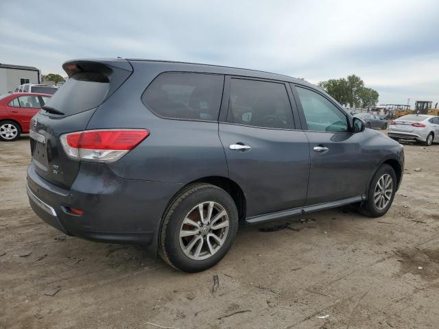 5N1AR2MM9EC695843 - 2014 NISSAN PATHFINDER S GRAY photo 3