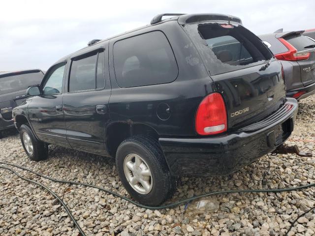 1B4HS28N5YF277211 - 2000 DODGE DURANGO BLACK photo 2