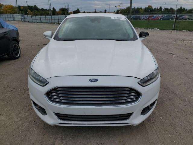 3FA6P0D94DR372287 - 2013 FORD FUSION TITANIUM WHITE photo 5