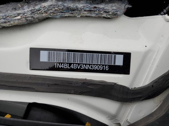 1N4BL4BV3NN390916 - 2022 NISSAN ALTIMA S WHITE photo 13