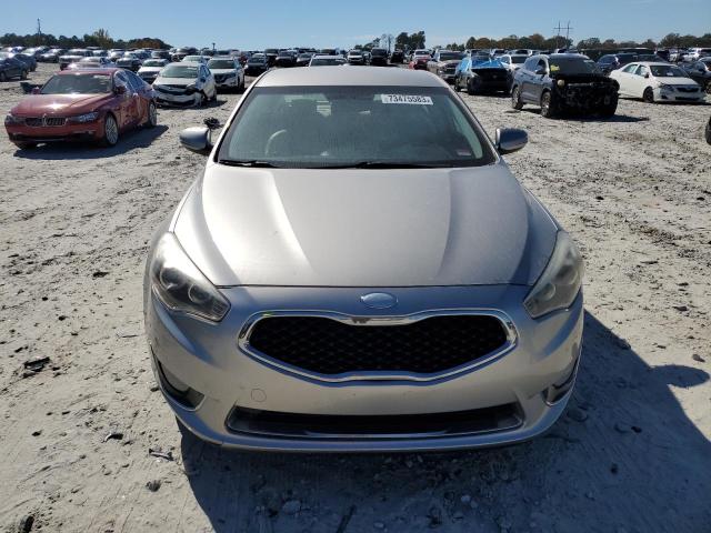 KNALN4D72E5120158 - 2014 KIA CADENZA PREMIUM SILVER photo 5