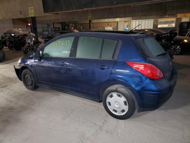 3N1BC1CP2CK808073 - 2012 NISSAN VERSA S BLUE photo 2