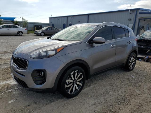 KNDPN3AC9H7118352 - 2017 KIA SPORTAGE EX GRAY photo 1