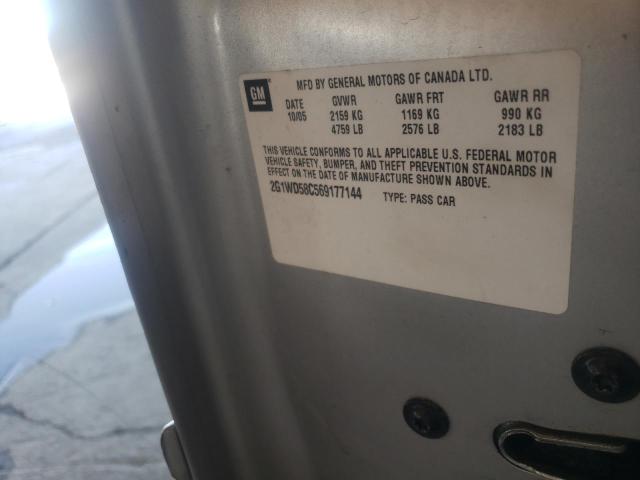 2G1WD58C569177144 - 2006 CHEVROLET IMPALA SUPER SPORT 灰色 照片 12