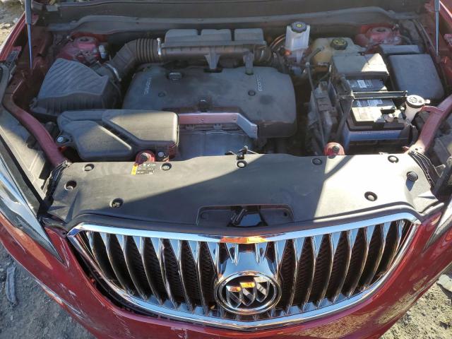 LRBFXDSA1HD008209 - 2017 BUICK ENVISION ESSENCE RED photo 11