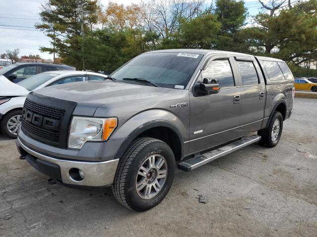 1FTFW1ET5BFB31278 - 2011 FORD F150 SUPERCREW GRAY photo 1