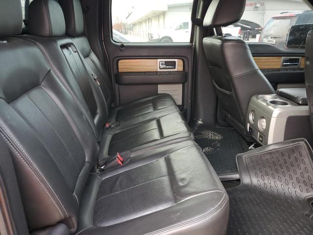 1FTFW1ET5BFB31278 - 2011 FORD F150 SUPERCREW GRAY photo 10