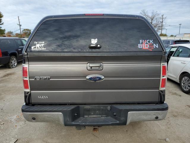 1FTFW1ET5BFB31278 - 2011 FORD F150 SUPERCREW GRAY photo 6