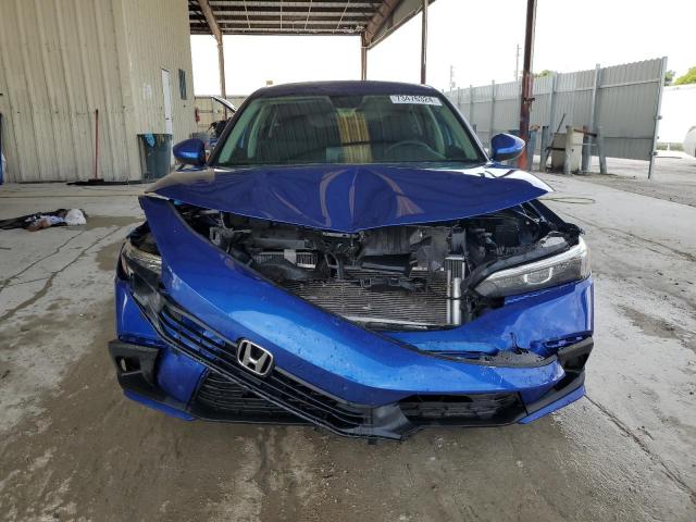 2HGFE2F22RH522672 - 2024 HONDA CIVIC LX BLUE photo 5