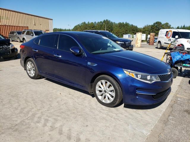 5XXGU4L3XGG101734 - 2016 KIA OPTIMA EX BLUE photo 4