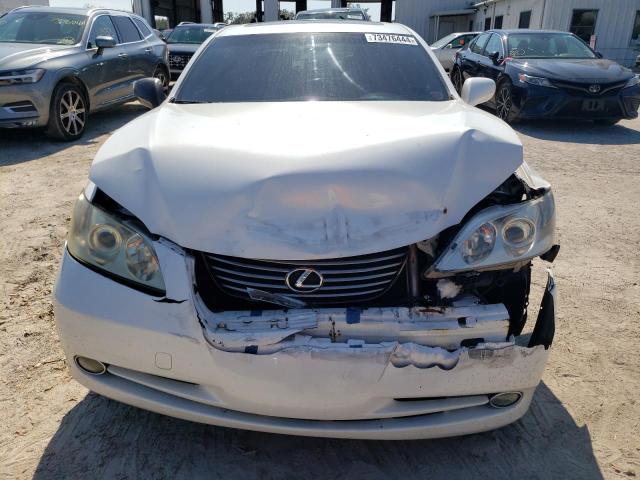 JTHBJ46G292326478 - 2009 LEXUS ES 350 WHITE photo 5