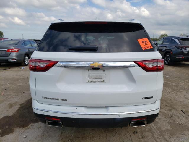 1GNEVJKW5JJ161395 - 2018 CHEVROLET TRAVERSE PREMIER WHITE photo 6