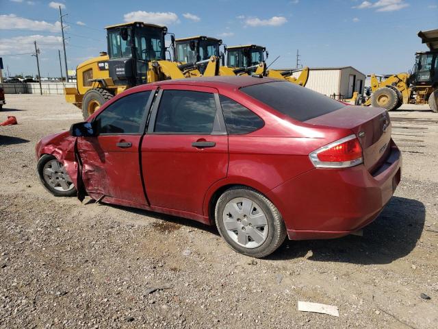 1FAHP3EN6AW156472 - 2010 FORD FOCUS S RED photo 2