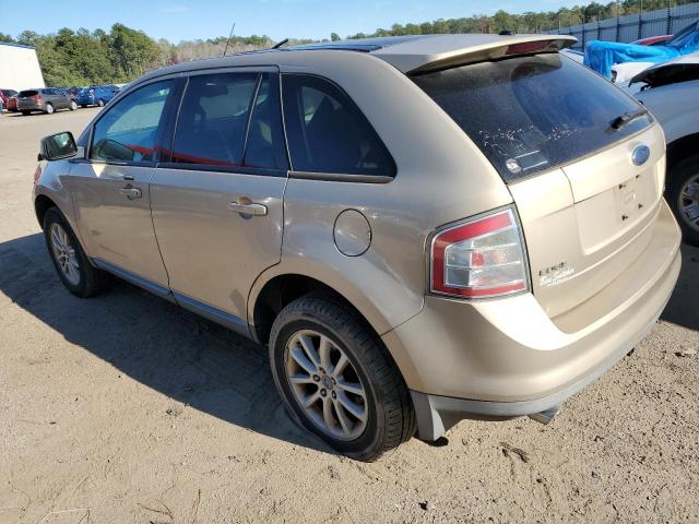 2FMDK39C57BB52970 - 2007 FORD EDGE SEL PLUS GOLD photo 2