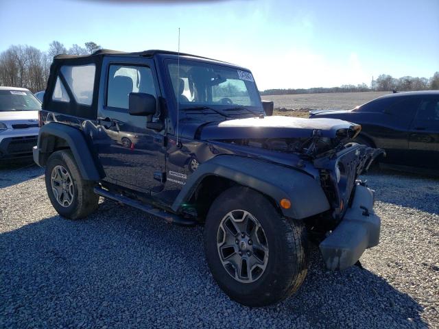 1C4AJWAG3DL512128 - 2013 JEEP WRANGLER SPORT BLUE photo 4