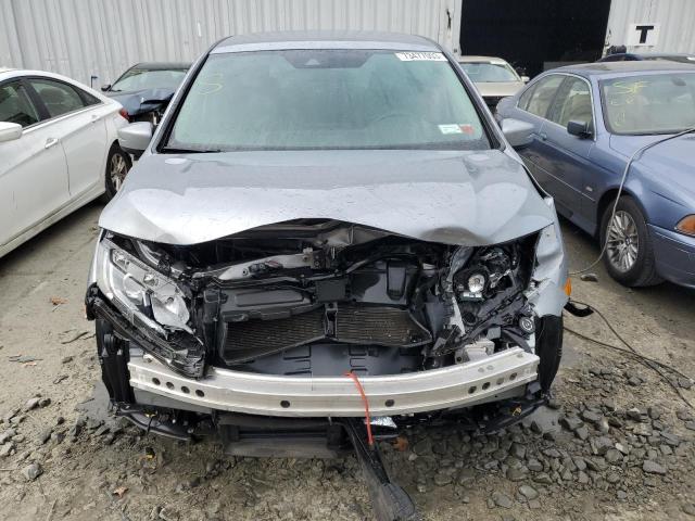 5FNRL6H51LB072607 - 2020 HONDA ODYSSEY EX SILVER photo 5