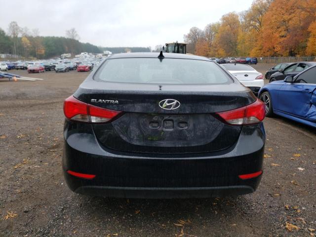 5NPDH4AE9FH618411 - 2015 HYUNDAI ELANTRA SE BLACK photo 6