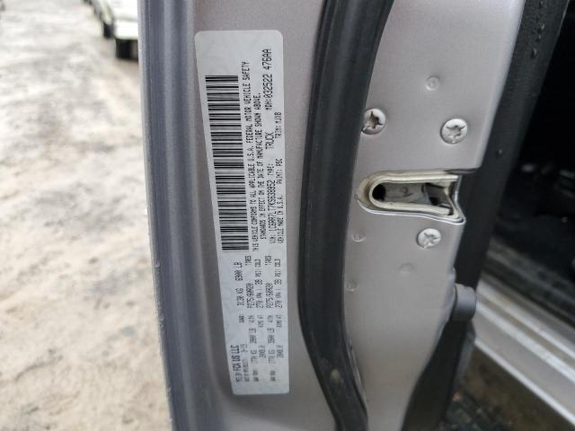 1C6RR7LT7KS638952 - 2019 RAM 1500 CLASS SLT ვერცხლისფერი ფოტო 12