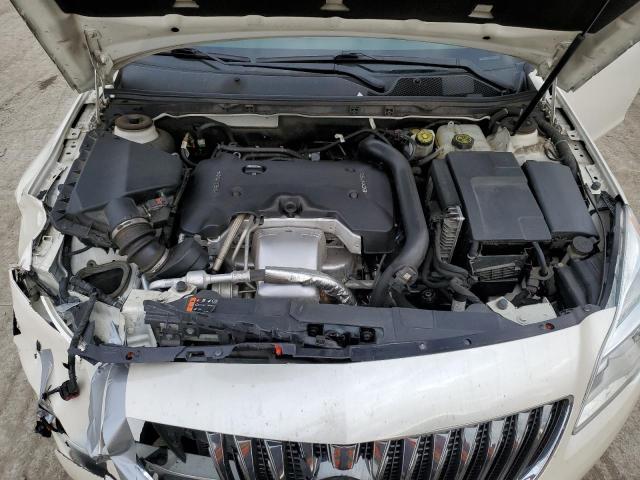 2G4GK5EX5F9288653 - 2015 BUICK REGAL WHITE photo 11