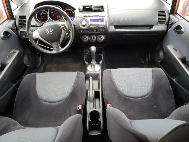 JHMGD38627S065300 - 2007 HONDA FIT S ნარინჯისფერი ფოტო 8