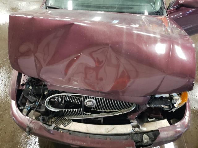 1G4HP52K34U197010 - 2004 BUICK LESABRE CUSTOM MAROON photo 11