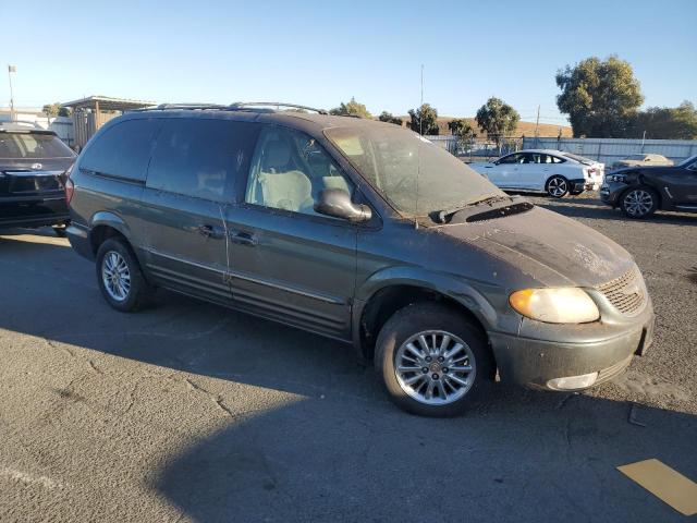 2C8GT64L72R567231 - 2002 CHRYSLER TOWN & COU LIMITED GREEN photo 4