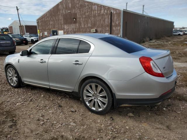 1LNHL9FT4DG611884 - 2013 LINCOLN MKS SILVER photo 2