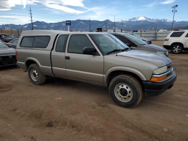 1GCDT19X538178202 - 2003 CHEVROLET S TRUCK S10 TAN photo 4