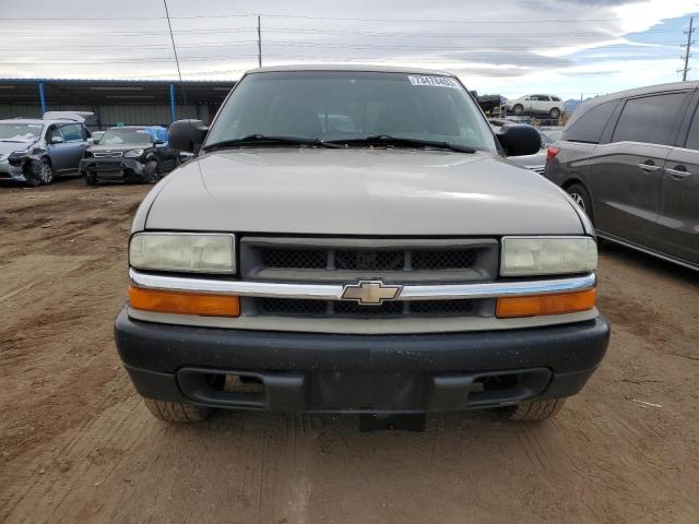 1GCDT19X538178202 - 2003 CHEVROLET S TRUCK S10 TAN photo 5