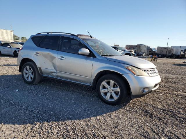 JN8AZ08T96W429494 - 2006 NISSAN MURANO SL SILVER photo 4