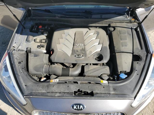 KNALW4D41H6034017 - 2017 KIA K900 GRAY photo 11