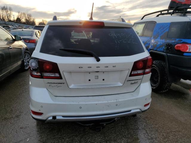 3C4PDCGB1GT138154 - 2016 DODGE JOURNEY CROSSROAD WHITE photo 6