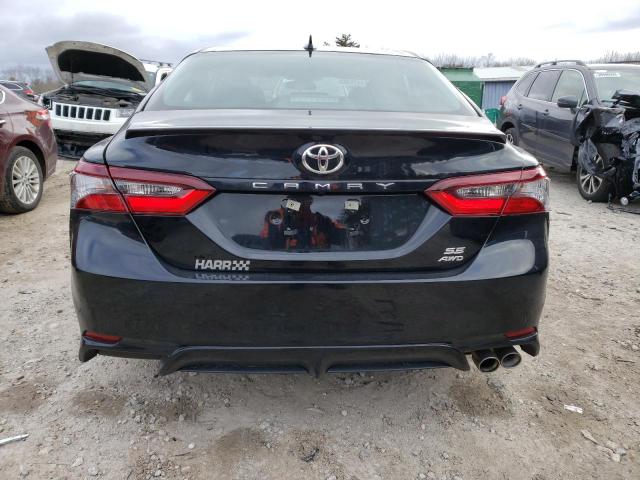 4T1G11BK5PU074612 - 2023 TOYOTA CAMRY SE NIGHT SHADE BLACK photo 6