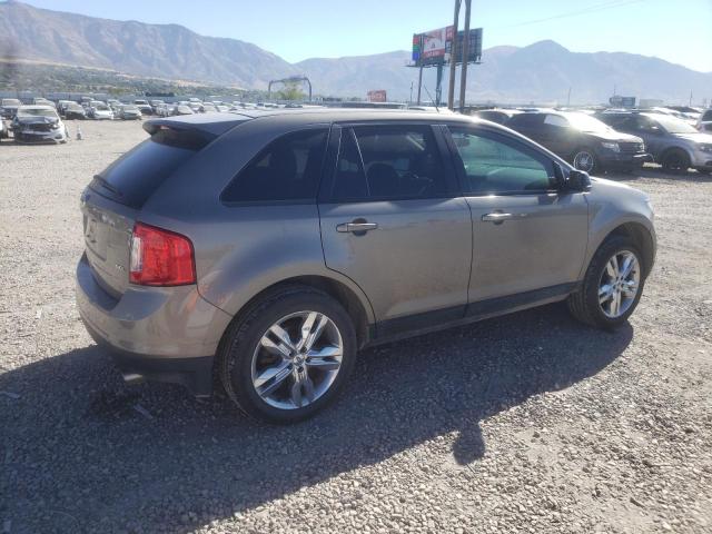 2FMDK3JC5EBB54677 - 2014 FORD EDGE SEL TAN photo 3