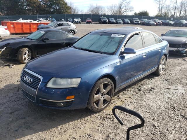 WAUDL74F85N032217 - 2005 AUDI A6 4.2 QUATTRO BLUE photo 1