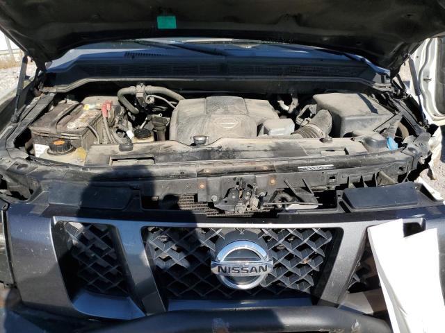 1N6AA0EC7CN309974 - 2012 NISSAN TITAN S GRAY photo 11