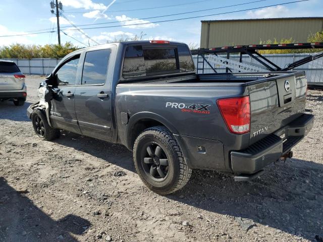 1N6AA0EC7CN309974 - 2012 NISSAN TITAN S GRAY photo 2