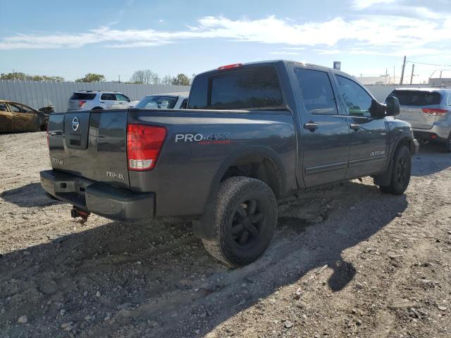 1N6AA0EC7CN309974 - 2012 NISSAN TITAN S GRAY photo 3