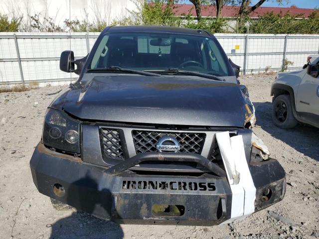 1N6AA0EC7CN309974 - 2012 NISSAN TITAN S GRAY photo 5