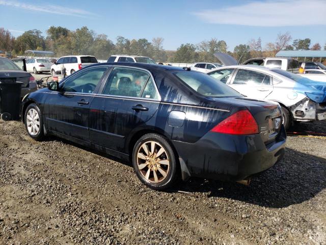 1HGCM66517A047163 - 2007 HONDA ACCORD EX BLACK photo 2