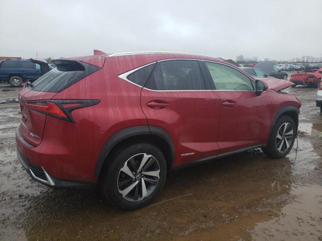 JTJGJRDZ7L5010201 - 2020 LEXUS NX 300H RED photo 3