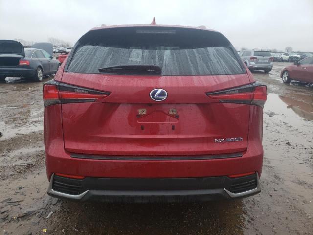 JTJGJRDZ7L5010201 - 2020 LEXUS NX 300H RED photo 6